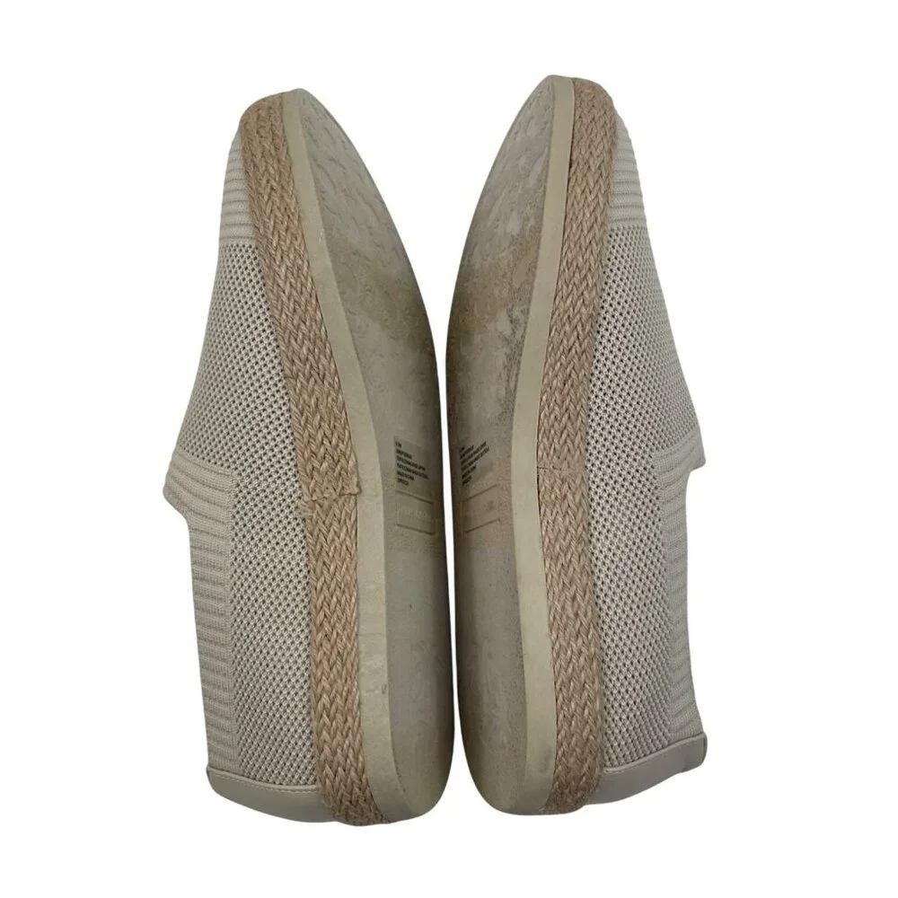 Falls Creek Erin Natural Knit Loafers Slip On Womens Size 9.5M - Picture 7 of 11